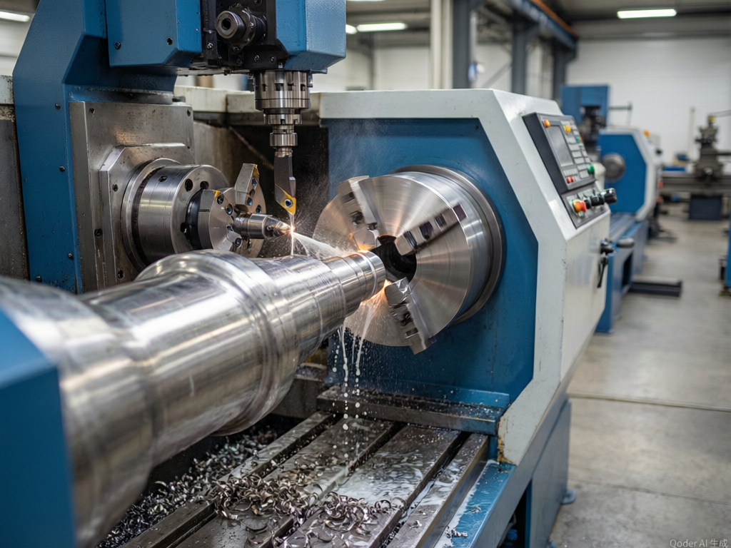 CNC lathe precision machining custom pipe fitting components